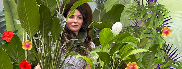 Tropski šik: vrt iz snova