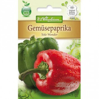 Paprika Yolo Wonder Chrestensen slika 6