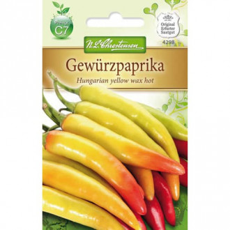 Slatka paprika Hungarian yellow wax hot slika 2