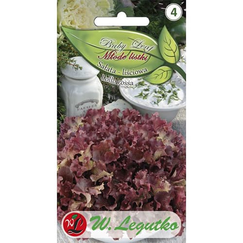 Baby Leaf - Salata Lollo Rossa slika 1 interface.art 86713