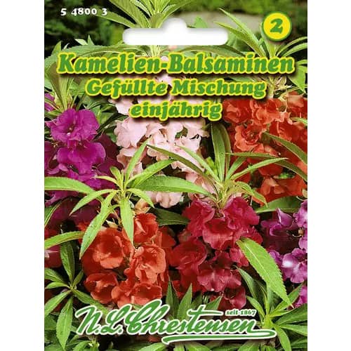 Balsamine sa cvjetovima kamelije, multicolor mix slika 1 interface.art 96429