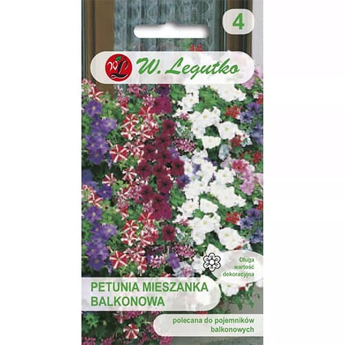 Petunije za balkon, višebojna mješavina Legutko slika 1 interface.art 69622